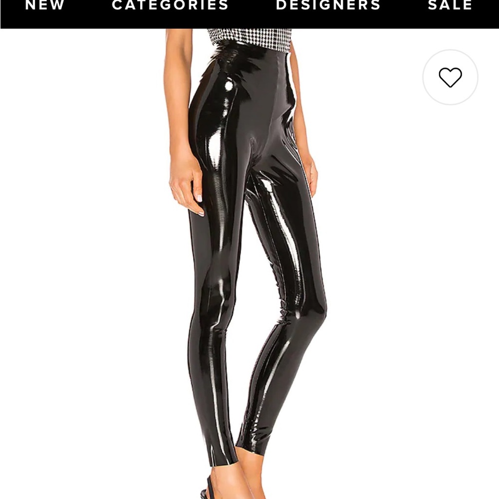 Commando - Perfect Control Patent Leather Legging in Black, Size Small